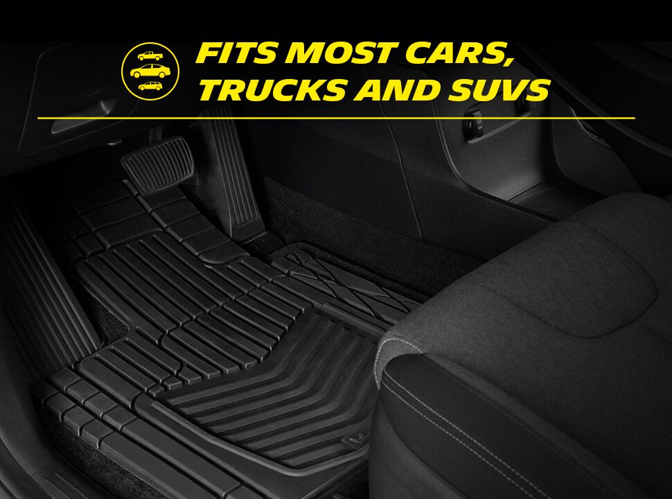 MICHELIN ALL WEATHER RECYCLED MAT SET - 4PC